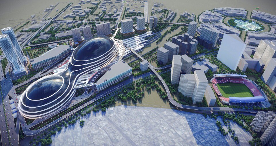 The Union Railway Minister Piyush Goyal on Friday revealed what New Delhi Railway Station could look like in a few years. 