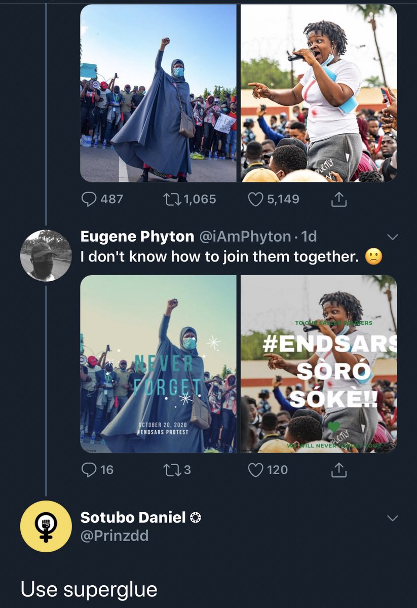 He get am for mind before