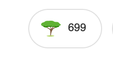 greenwpurpose's tweet photo. Pretty good for having switched to @Ecosia  fairly recently. https://t.co/Ncz0o2NFtX