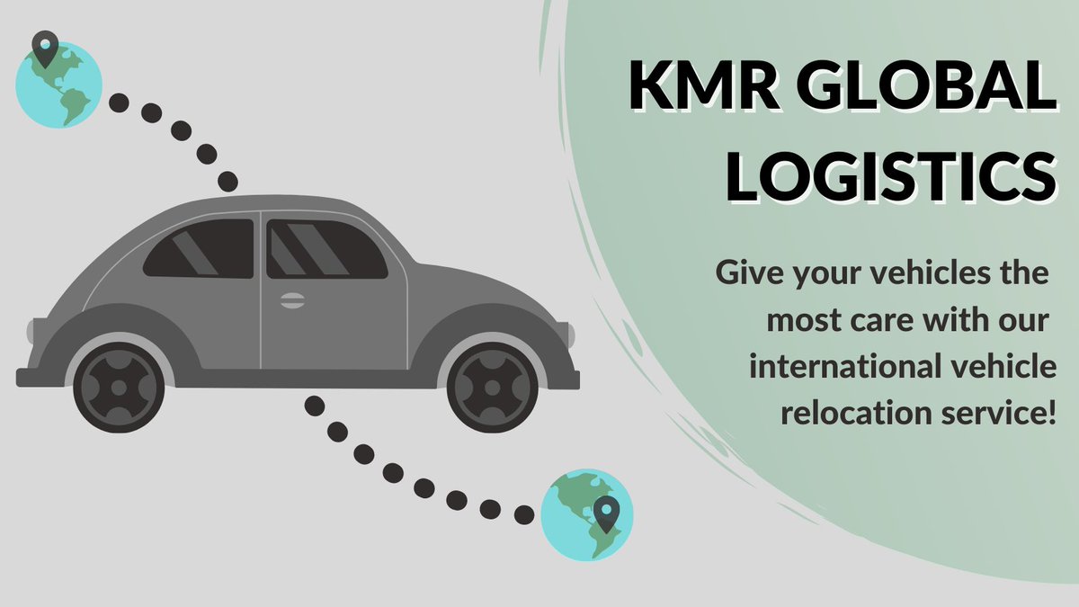 Looking for a vehicle re-locator? #KMRGlobal team has over 90+ years of collective experience in moving personal shipments across the globe. Give us a call today ☎️ 604 273 4911 for a free quote! #VehicleRelocation