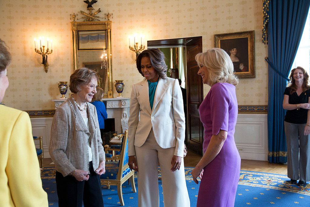 OpFamCaregiver's tweet photo. We're excited to see that @DrBiden will be resuming her work with @JoiningForces. As a military wife herself, Rosalynn Carter is passionate about supporting military families, which is why OFC is a top @RCICaregiving priority. (via @StarTribune) https://t.co/DLh8NuGeib https://t.co/p9pvCKDVxw