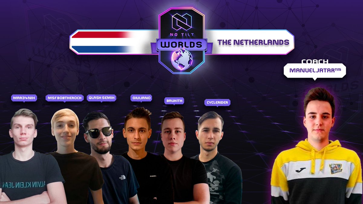 No Tilt (@notiltgg) on Twitter photo 🇳🇱 THE NETHERLANDS 🇳🇱
🗣️ <a href="/Manujatar/">Manuel Jatar 🐯</a>
👨💼 <a href="/JeffreyCR5/">jeffrey</a>
👨💼 @ismailklc0
🗣️ <a href="/RCG_Lukas/">Lukas</a>
🗣️ <a href="/GiulianoCR2/">⚡️Giuliano⚡️</a>
🗣️ <a href="/CycleRiderCR/">CycleRider</a>
👤 <a href="/Mar34nix/">mar34nix</a>
👤 <a href="/SemihCR2/">Semih</a>
👤 @bobtherockcr
👤 <a href="/Baukith/">Baukith❤️Cr8</a>
📊 <a href="/cr_toby__/">Toby</a>
📊 @VikingAUT_cr
👥 <a href="/Netherlands_CR/">Team Netherlands</a>
#NTWorlds 🌐 🇳🇱 THE NETHERLANDS 🇳🇱
🗣️ <a href="/Manujatar/">Manuel Jatar 🐯</a>
👨💼 <a href="/JeffreyCR5/">jeffrey</a>
👨💼 @ismailklc0
🗣️ <a href="/RCG_Lukas/">Lukas</a>
🗣️ <a href="/GiulianoCR2/">⚡️Giuliano⚡️</a>
🗣️ <a href="/CycleRiderCR/">CycleRider</a>
👤 <a href="/Mar34nix/">mar34nix</a>
👤 <a href="/SemihCR2/">Semih</a>
👤 @bobtherockcr
👤 <a href="/Baukith/">Baukith❤️Cr8</a>
📊 <a href="/cr_toby__/">Toby</a>
📊 @VikingAUT_cr
👥 <a href="/Netherlands_CR/">Team Netherlands</a>
#NTWorlds 🌐