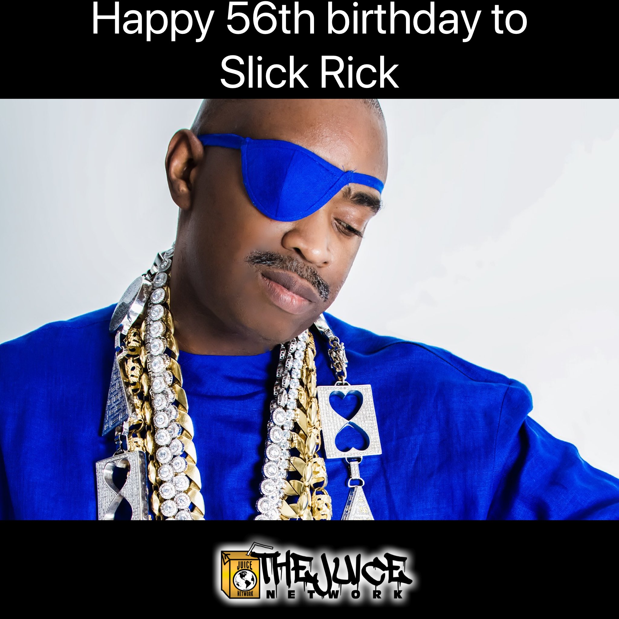 Happy 56th birthday to Slick Rick!    