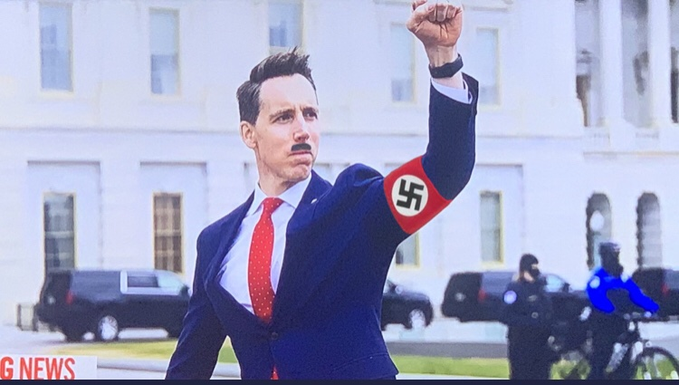 AlvarezHashi's tweet image. WATCH: Republican threatened with ‘WANTED’ poster — even though he voted no on impeachment 

Another rationalization shot🔫 Listen, y'all traitor GOP Senate, learn a lesson from this and VOTE YES #ToRemove

#OneV1 #wtpBLUE #DemVoice1 #TrumpImpeachRemove

rawstory.com/republican-is-…