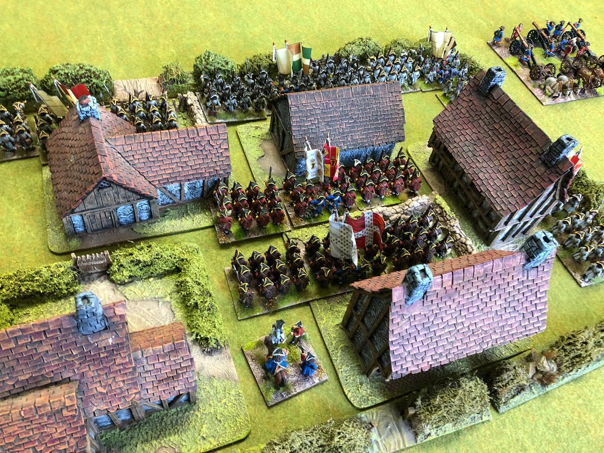 Tallard’s chosen campsite was also adjacent to the villages of Lutzingen, Oberglau, and Blindheim (Blenheim). The position was so strong that the Franco-Bavarian commanders severally doubted the allied army, even with Marlborough’s additional troops, would ever attack it.