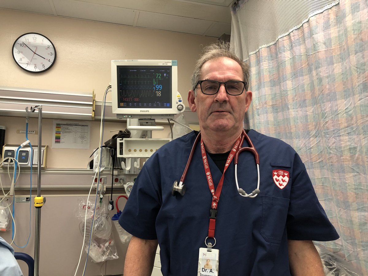 alan drummond on Twitter: "I am 66 years old. I have heart disease. I am  still working in the ER. I am seeing patients with Covid. I am at higher  risk but