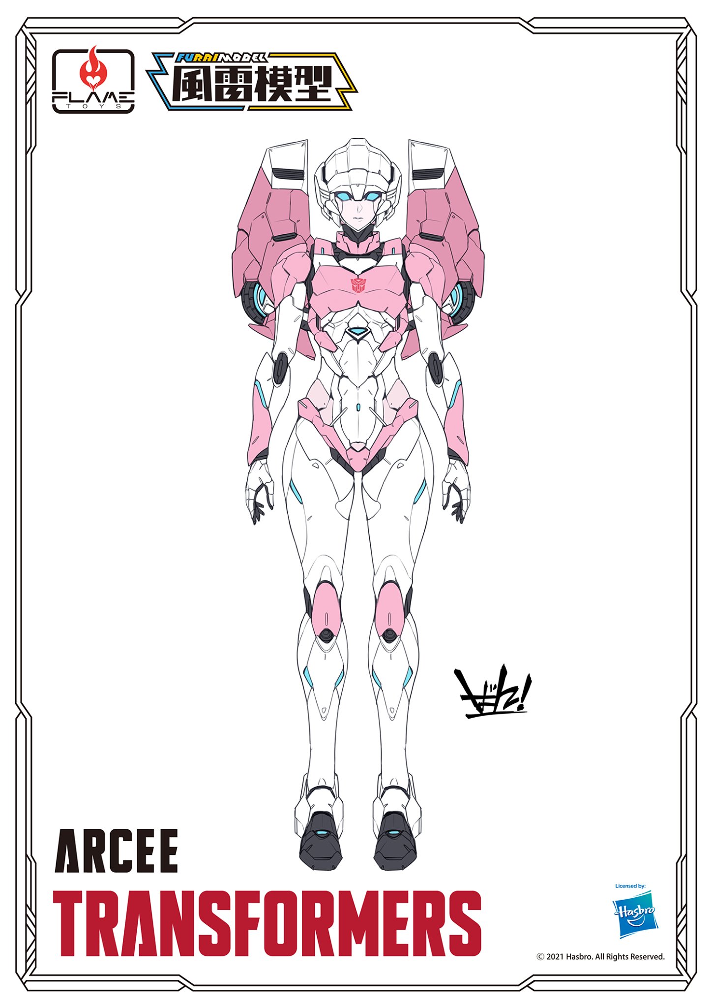 Arcee - Transformers Toys - TFW2005