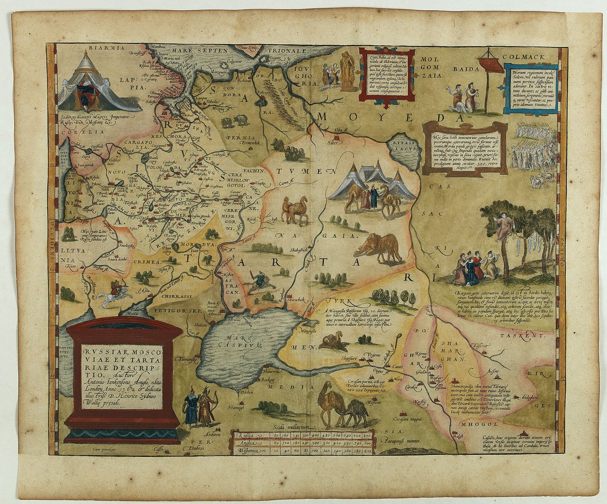1570 Tartaria map