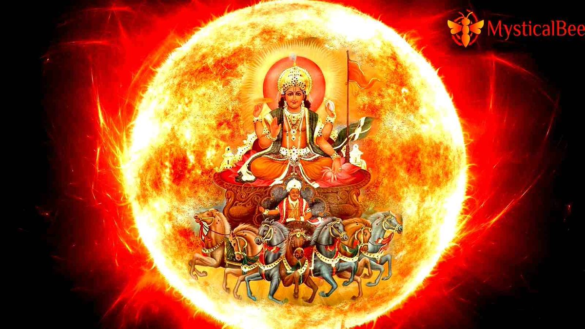 Agastya continues to extol Surya. Surya is the embodiment of all Gods, he is full of Tejas, and rays of light. He protects the populations of Devas and Asuras and their worlds, with his bright rays!