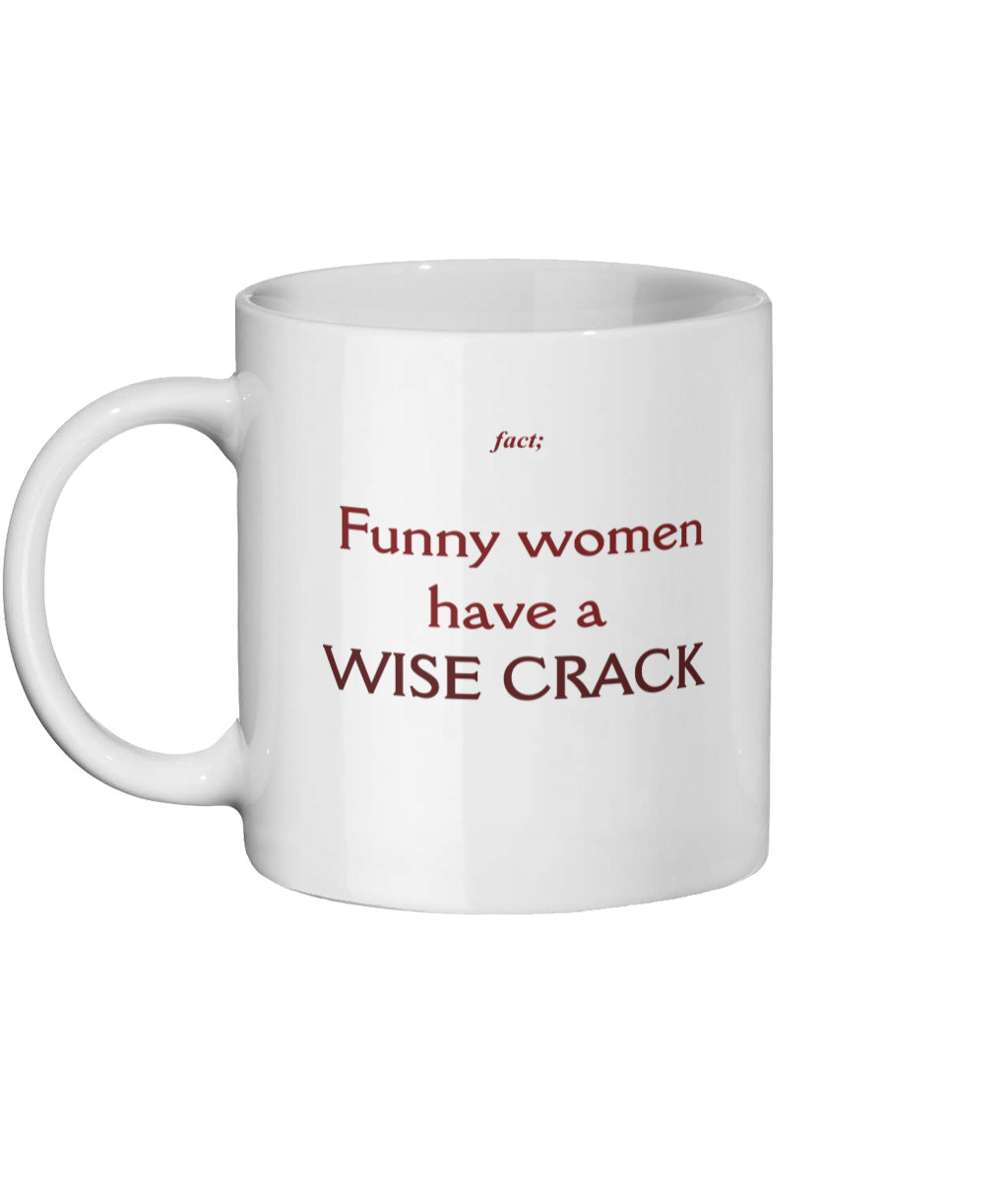 TeesBanter's tweet photo. Excited to share the latest addition to my #etsy shop: Funny ‘Wise Crack’ Captioned White Ceramic Mug – 11oz https://t.co/kOszCGOLKF #wittybantertees #wittybantermugs #etsy #funnymugs #funny https://t.co/HqzyuIok9F