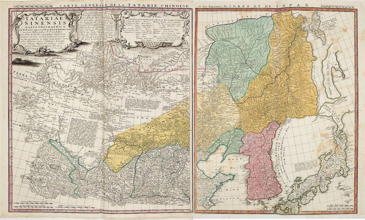 1732 Tartaria map