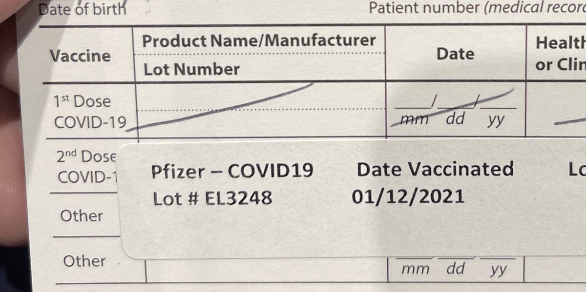 Important PSA I want to share:As I posted a few weeks ago I was lucky enough to get the Covid Vaccine.. getting that vaccine lulled me into a false sense of security. Two days ago I got the second half of the vaccine - really believed I was immune now ...see where this is goin?
