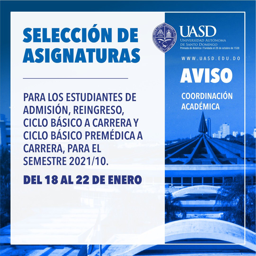 Universidad UASD tweet media