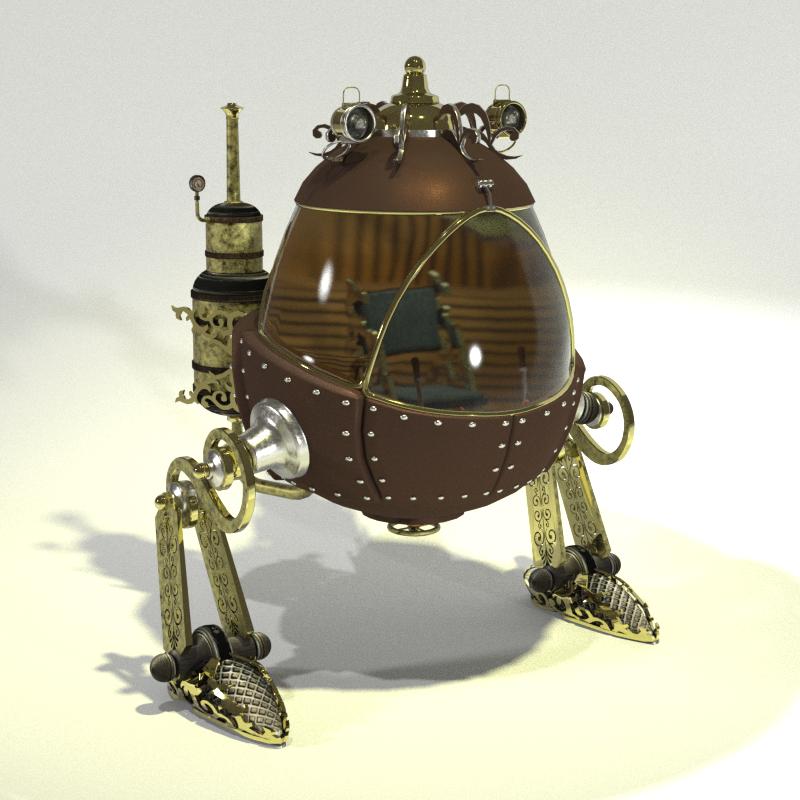 mirye's tweet image. New #steampunk #mech coming soon to Mirye Software&apos;s 3d model content licensing store from #meshbox  ow.ly/se1x50D61yE