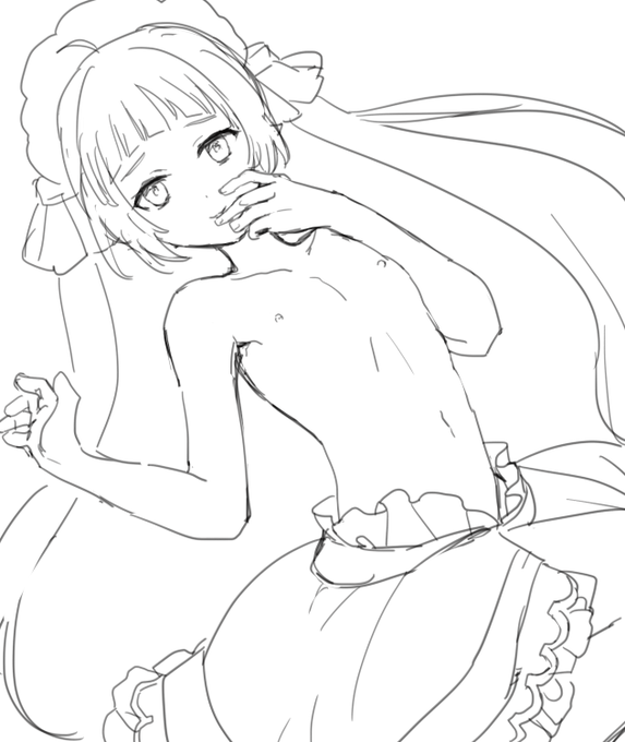 ラフ描いたからセーフ 