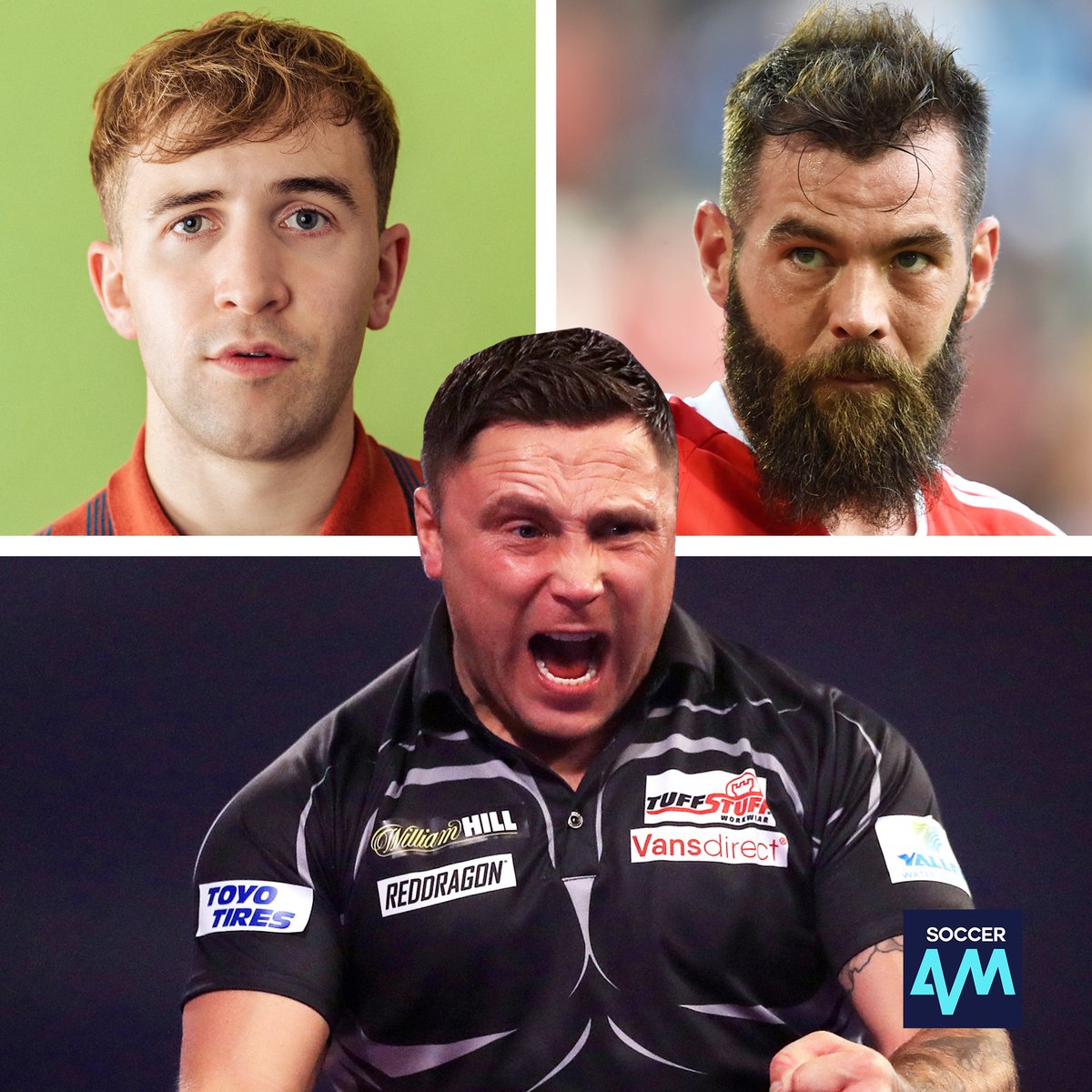 SoccerAM's tweet image. On #SoccerAM this week: 

⚽Joe Ledley
📺@Callumhowells_c
🎯🏆@Gezzyprice

What a show it's going to be! Saturday, 10.30am. Sky One, SS Premier League &amp;amp; SS Football 🙌🔥