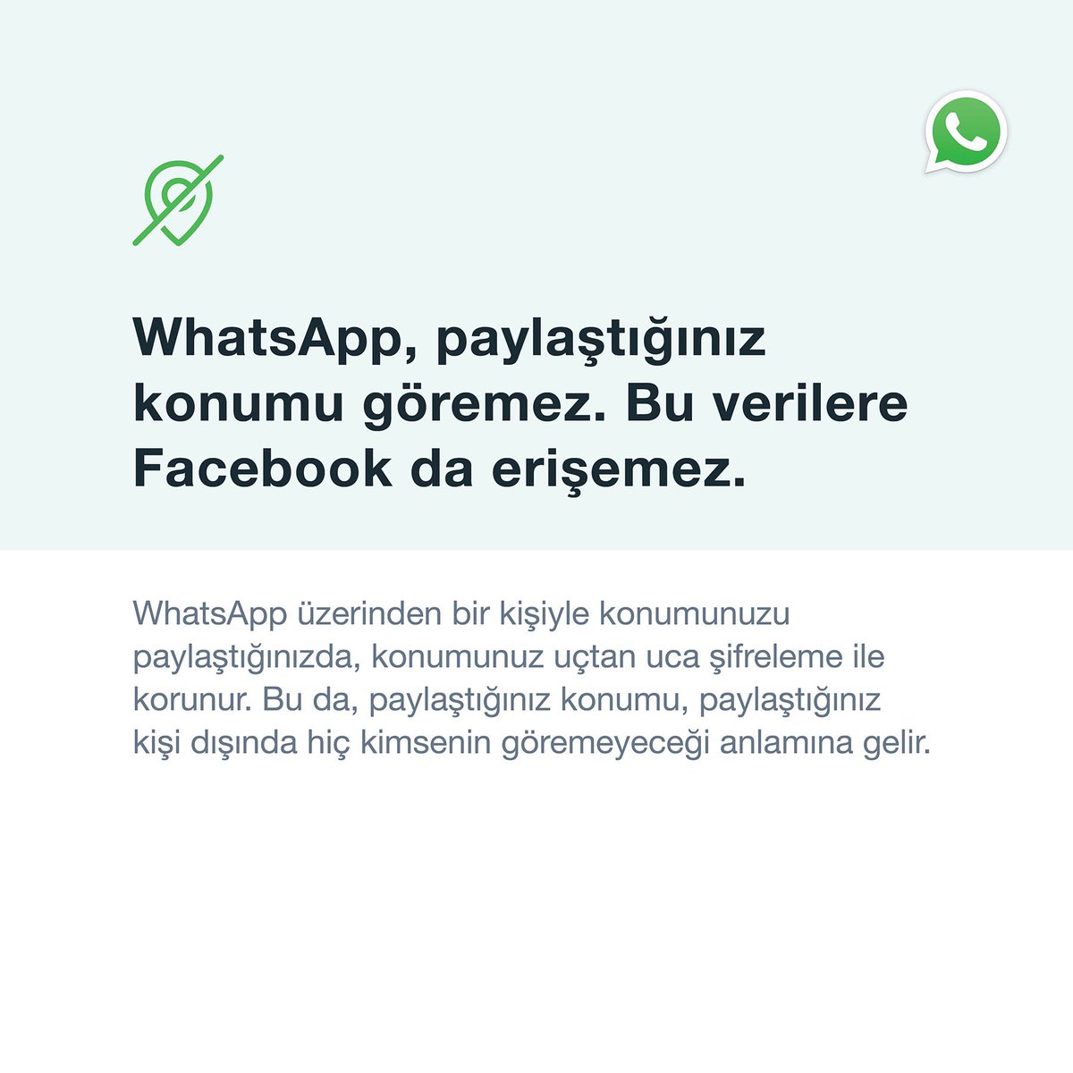 #WhatsApp konusunda gündemde yer alan konularla ilgili "gerçek" bilgiler için👇