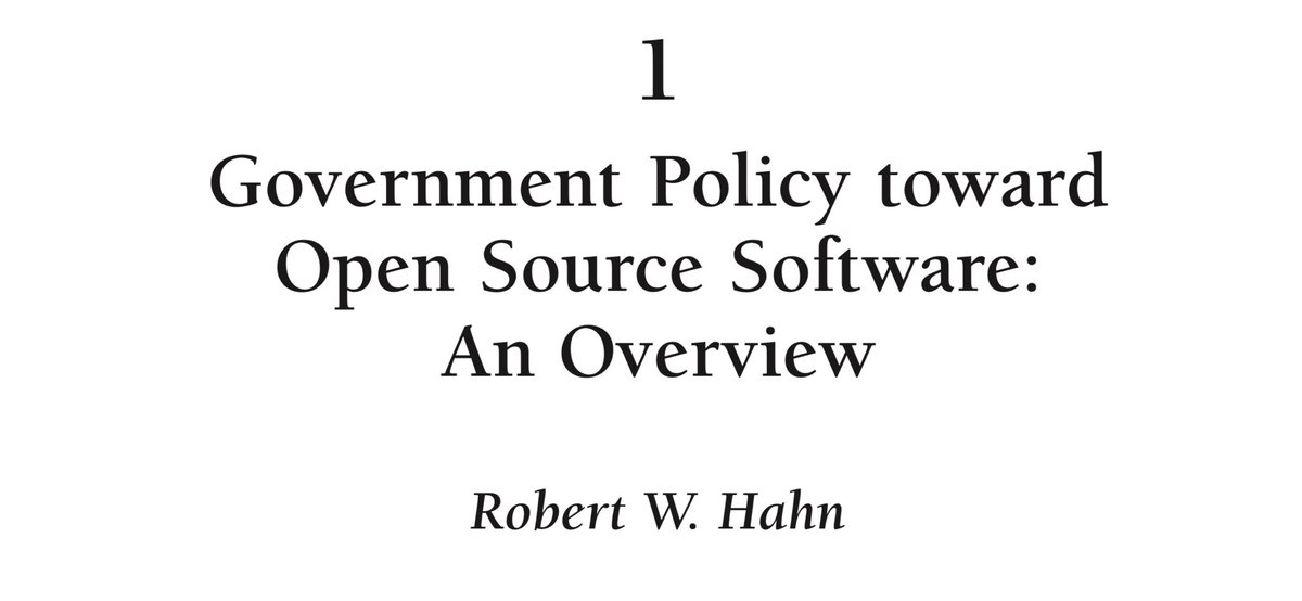 Many governments already encourage the use of open source over proprietary code when available.They will eventually prefer crypto APIs over corporate APIs for the same reason. Crypto is what comes after open source: it’s also open state & open execution.  https://www.brookings.edu/wp-content/uploads/2016/07/governmentpolicytowardopensourcesoftware_chapter.pdf