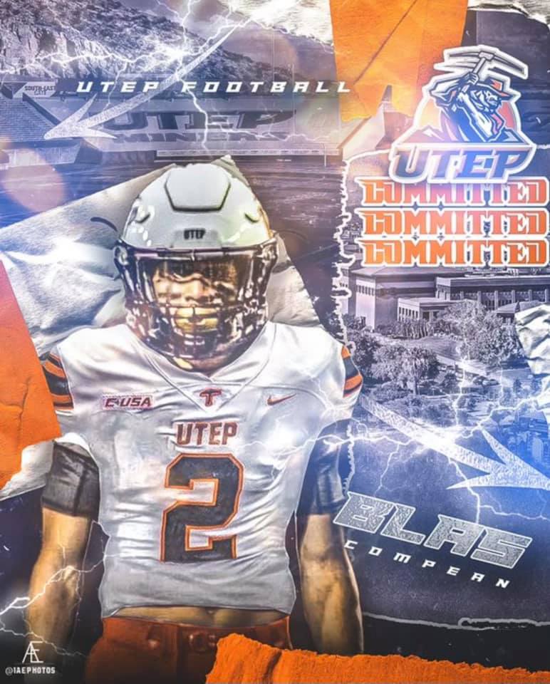 Falcons Youth Football (@hc_falcons) on Twitter photo Horizon City's favorite son stays local 🙌
Congratulations to the former Horizon Falcon <a href="/Blas2Compean/">Blas Compean</a> and his family on this commitment. Emilio's decision to compete at UTEP marks a great milestone in his life and an opportunity to shine bright under the desert sun. Horizon City's favorite son stays local 🙌
Congratulations to the former Horizon Falcon <a href="/Blas2Compean/">Blas Compean</a> and his family on this commitment. Emilio's decision to compete at UTEP marks a great milestone in his life and an opportunity to shine bright under the desert sun.