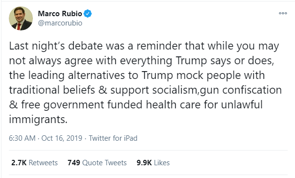 Nancy Mace mentioned the dangers of rhetoric the other day w/o acknowledging her part in this. Separating herself from an out of control fire after she’d been stoking it. And she’s far from alone. Rubio, Cruz, Haley, [insert hundreds of names] have all had a hand in this. 4/?