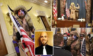 12/ Jacob Chansley aka the Viking Guy is perhaps the most famous Capitol protester for his outlandish outfit is perhaps the most curious protester arrested by authorities as he supports organic food, BLM, QAnon, climate change, and Trump...