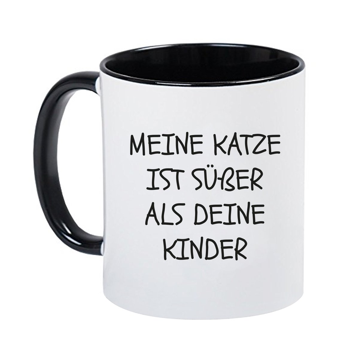 Deine Mudder Meine Katze Mein Hund ist süßer als deine Kinder Kaffeetasse Tasse Becher Bürotasse Homeoffice NEU im Shop für nur €11.90. Klick hier  team-jollify.de/products/deine…