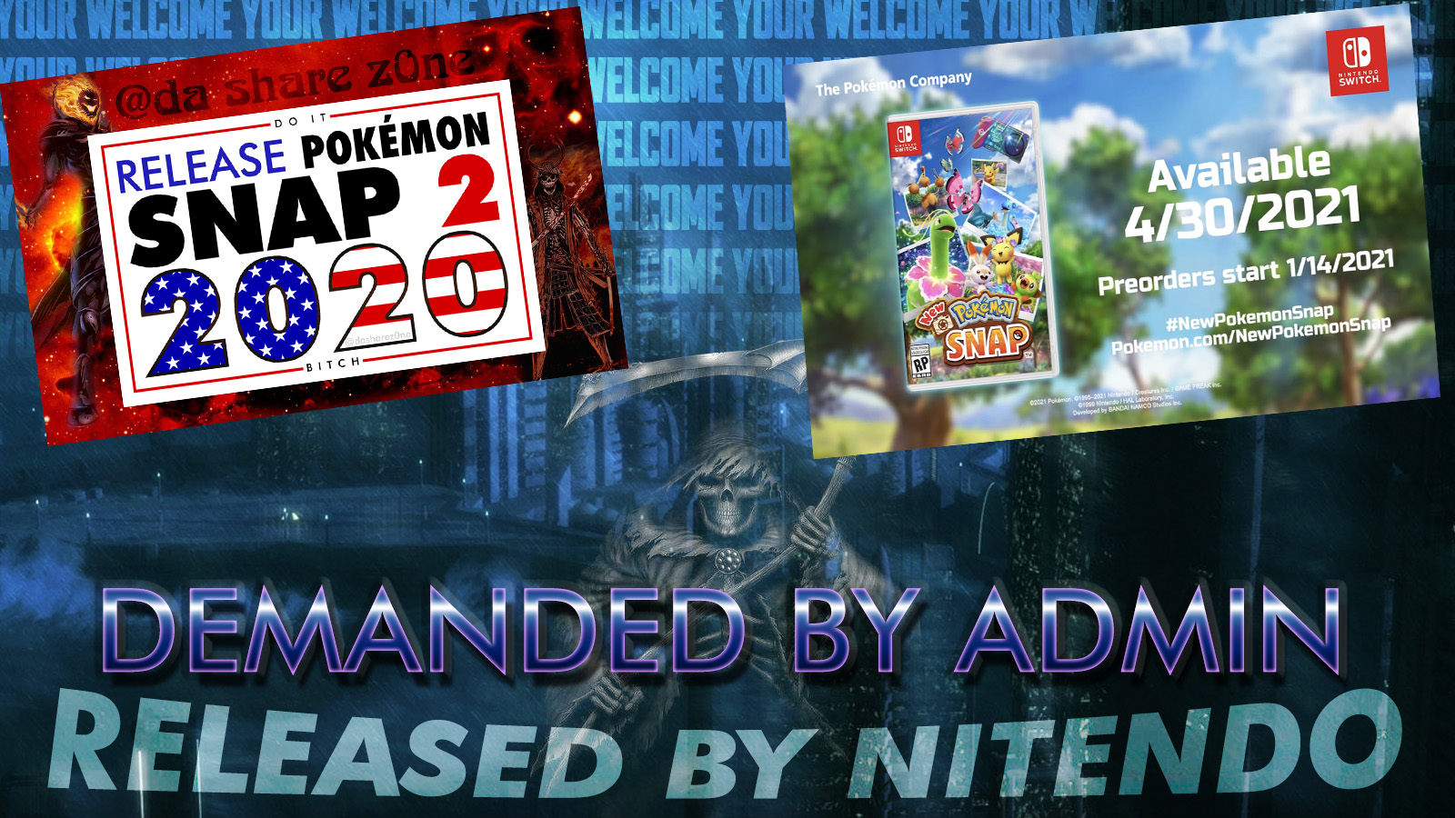 YOUR WELCOME - https://t.co/Qtp3PuUDXE ADMIN