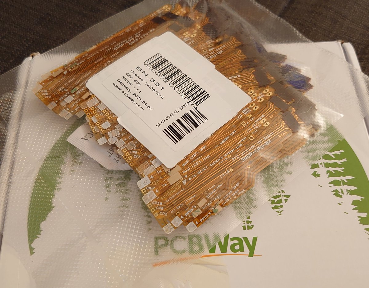 FFVIMan's tweet image. Bordel, je suis tellement content et fière ! 😀
Ils sont là !, depuis le temps que j&apos;y pense et travail ! Mes #PCB souple/flex qui remplace les fils lors d&apos;un #dezonage #switchless !