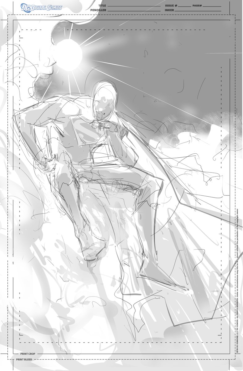 Up in the sky... #WIP #superman 