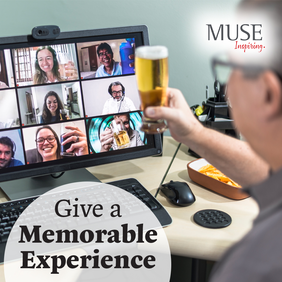 MuseSolutions's tweet image. For a #virtualnetworking event, food and drink gifts for attendees serve multiple purposes. They can help to ensure your virtual event is fun and memorable! Reach out to plan for your next virtual networking event.
Visit solutionsbymuse.com
#muse #museinspiring #brandedgifts