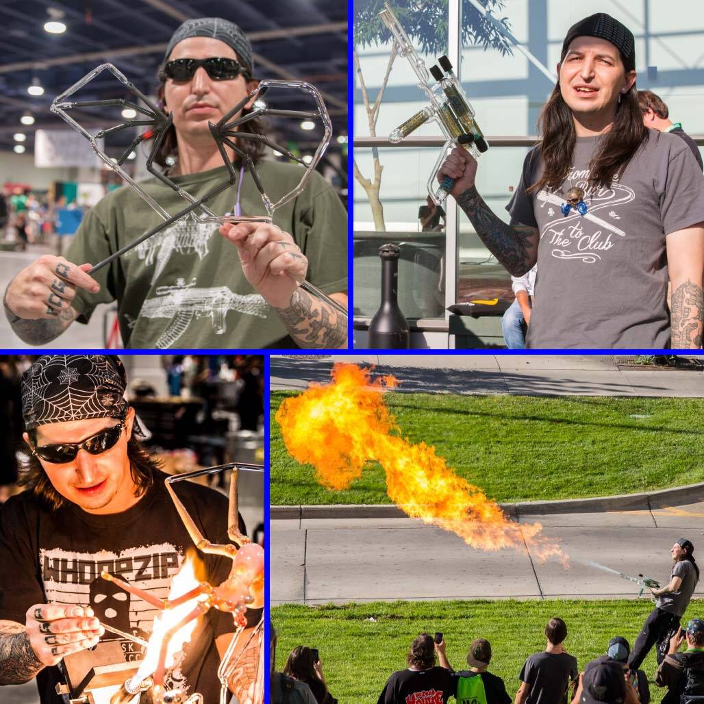 champstradeshow's tweet photo. Checkout this #Throwback to #CoreyOrt / #PogoGlass heating things up during the 2016 Masters Finals. What is your favorite CHAMPS Trade Shows memory?
#ThrowbackThursday
#GlassGames
#CHAMPSTradeShows https://t.co/RllilSG8eH