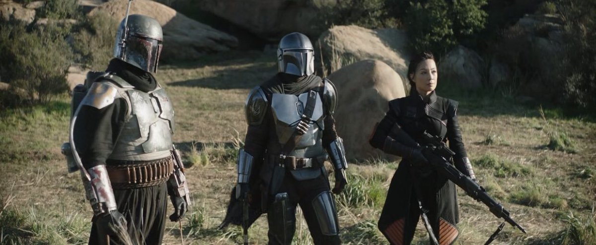 the most beautiful shots in The Mandalorian: a thread