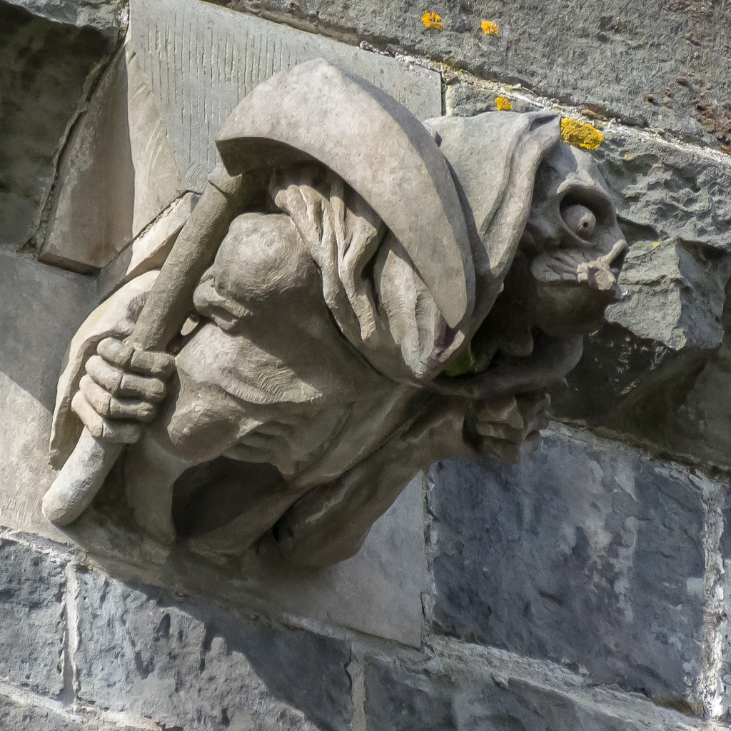 Paisley Abbey, because if the Grim Reaper is gonna exist it might as well be a cat.