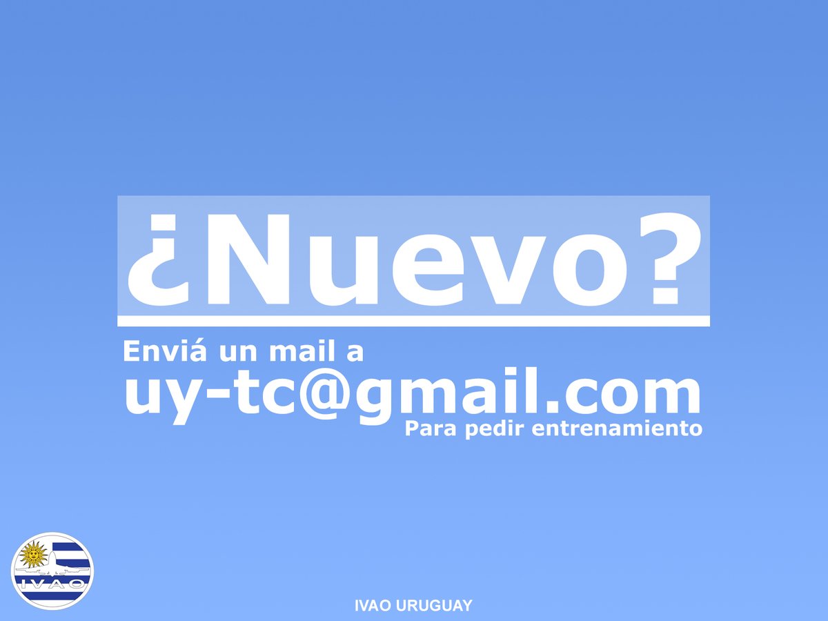 IVAO Uruguay (@ivaouy) on Twitter photo 