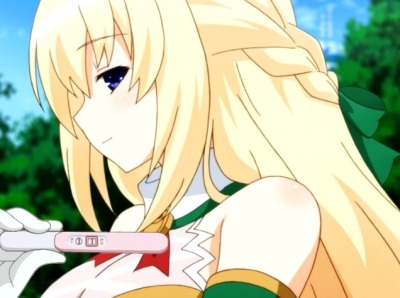 Quiet_Blanc's tweet image. Random: "Miss Blanc, what is your worst nightmare with Miss Vert?"  

In Blanc's mind.

". . ."