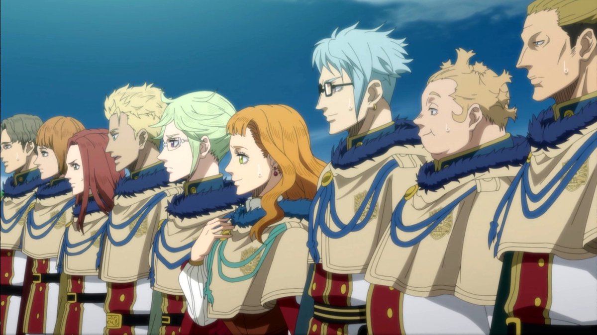 чёрный клевер золотой рассвет персонажи. орден золотого рассвета черный клевер. черный клевер штаб золотого рассвета. орден золотого рассвета черный клевер. капитан золотого рассвета черный клевер.