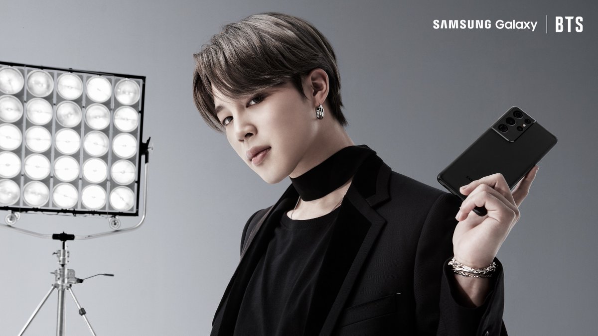 📸: @BTS_twt’s #Jimin radiates with the #GalaxyS21. #GalaxyxBTS Learn more: smsng.co/S21U_BTS_tw
