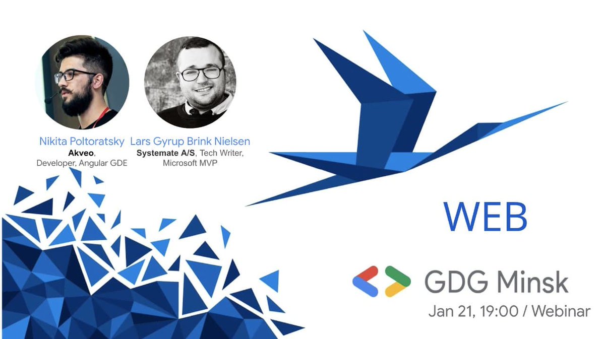 gdgminsk's tweet image. #announcements #web #meetup

We are glad to let you know that our GDG Web Meetup will be held on January 21th.🎉

Registration:
bit.ly/2XC3PQa