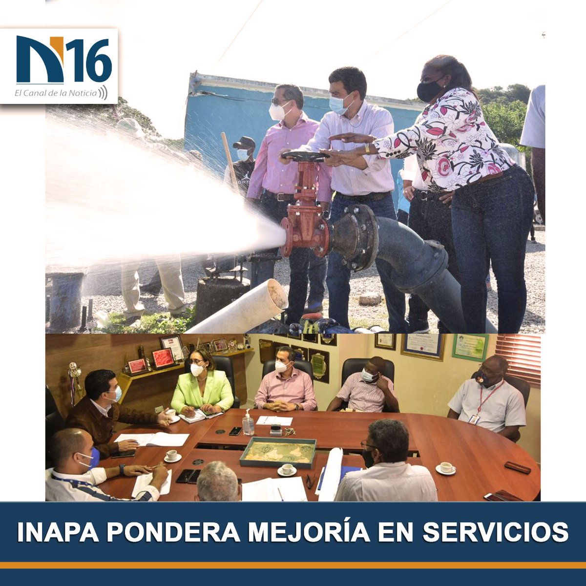 Noticias161's tweet photo. Director INAPA pondera mejoría servicio en municipio de Haina durante encuentro con autoridades locales y dirigentes comunitarios. #noticias @Noticias161  @noticiasn16 https://t.co/ZAUApqB9Wt