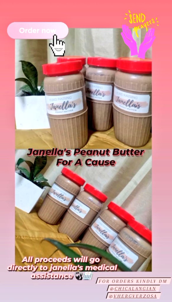 znelerc's tweet image. ‼️🙏KINDLY READ AND RETWEET🙏‼️

Hello Twitter🌎‼️

(just wanna help her loveones by sharing this here)

they're selling delicious peanut butter for a cause so grab yours now❤️heartfelt thanks to everyone who will order,retweet and give prayers to baby janella's healing🙏