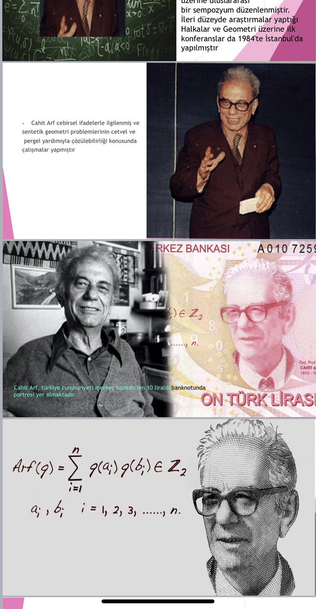 Araştırarak öğrenmeye devam ediyoruz.Matematik tarihine adını altın harflerle yazdırmış bilim insanımız Cahit Arf’ın hayatını ve bilime kazandırdığı değerleri araştırıp bizle paylaşan öğrencilerimize teşekkür ederiz. <a href="/zlemGle41005216/">Özlem Güler</a> <a href="/BetulBkececi/">Betül Büyükkeçeci</a> <a href="/rabia31525294/">rabia</a> <a href="/berivandulger/">Berivan Dülger</a>