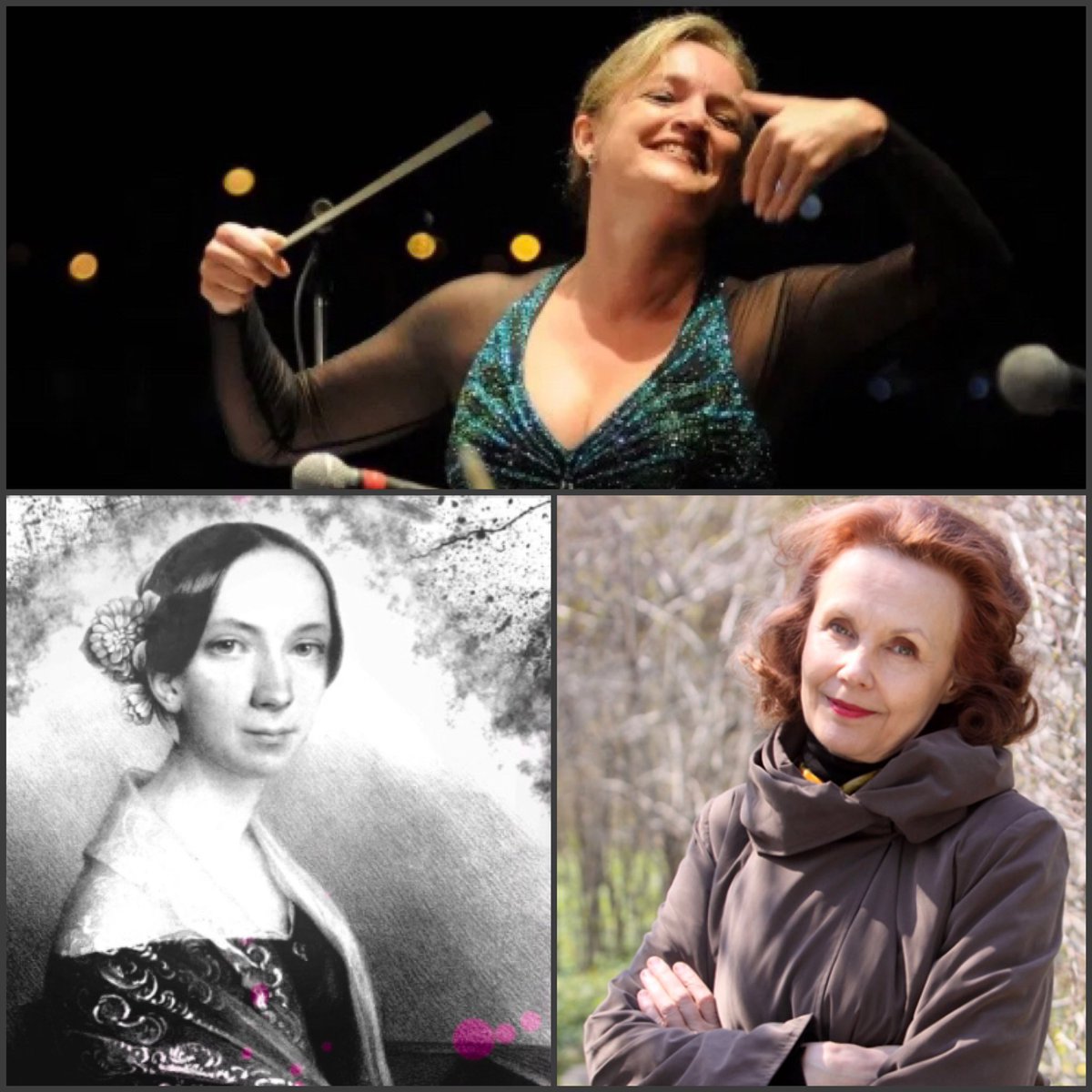enlaclasica's tweet photo. Hoy jueves(18h) #programa2020, muchas voces: la compositora #EmilieMayer, la directora @LigiaAmadio y sabrás de la compositora finlandesa #KaijaSaariaho. Una limonada, mate o un té, @NacionalClasica y voilà!🙌🏻 #músicaclásica con #perspectivadegenero. Agenda:📌jueves.18h🇦🇷 https://t.co/JUqPTLMXLq