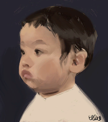 AbbyStanAccount's tweet photo. Ellie's portraits of Dina and JJ https://t.co/KLHmucMbyX