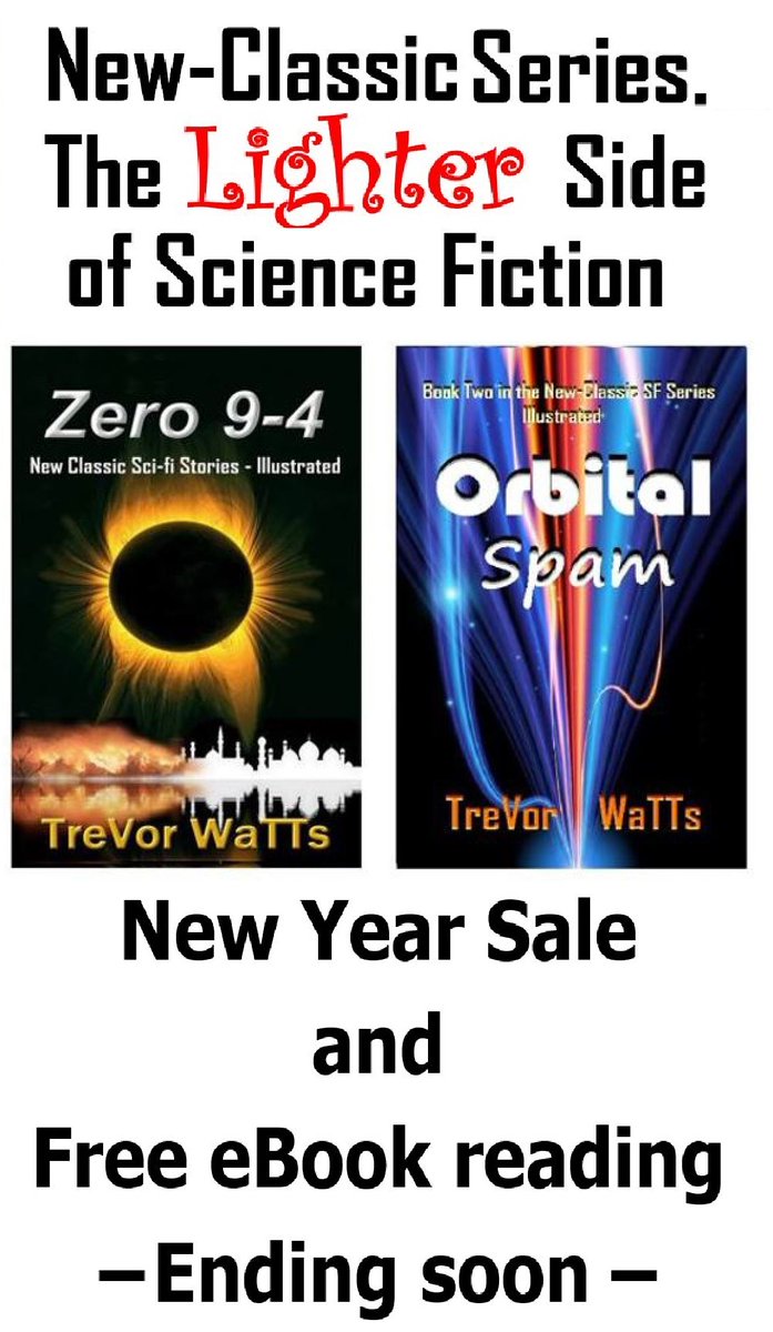 SciFiWatts's tweet photo. 1.#AliensAreReal #ScienceFictionDay   #scifi #sciencefiction #scifibooks #sciencefictionbooks #Aliens  
New Year Sale and Free Read ending soon

https://t.co/Meh64nDigv https://t.co/8vdQbaM7VP