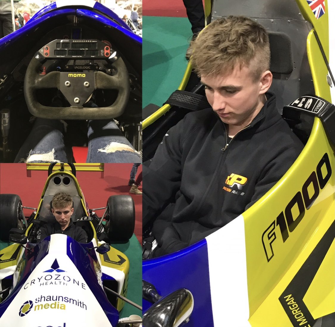 robwelhamracing's tweet photo. #tnrowback 3 years ago I visited the @f1000uk stand at the @autosportlive show to see if it was the best next step for me...
Checking out @LeeMorganRacing car while I was there!
@jediracingcars https://t.co/7Y6L7uBjpJ