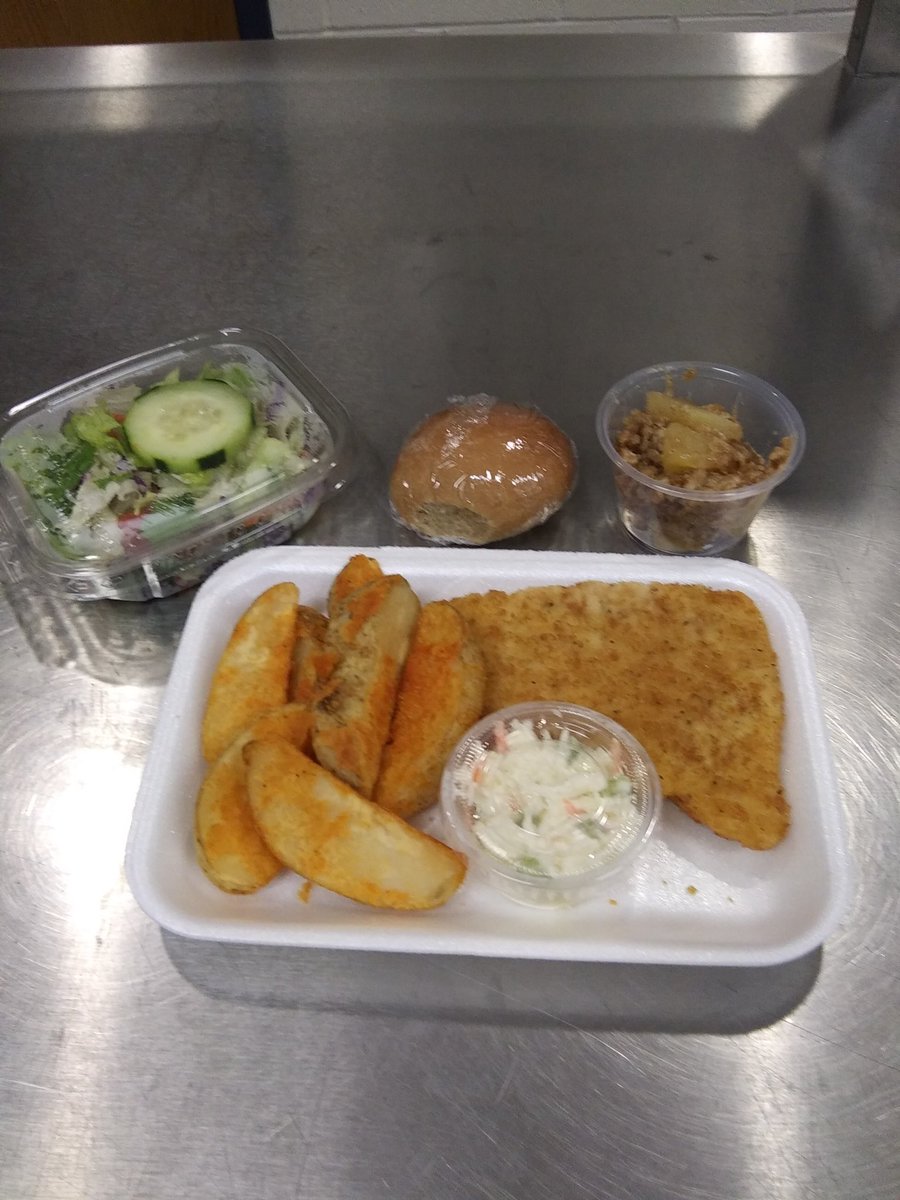 Friday fish and chips@at DMS