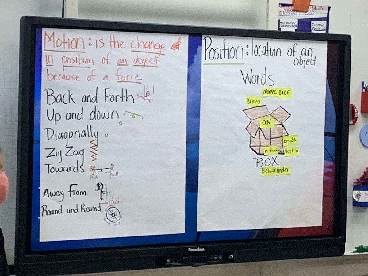 How fun is this!? Ms. Quiroga ⁦@GoodmanES_AISD⁩ demonstrates change in position or motion with her scholars. Then every s. uses a ball 🏀 to demonstrate and explain it using complete sentences to the class. Peers listen and show 👍🏼 or 👎🏼. ⁦@STARS_902⁩ #AldineAnywhere