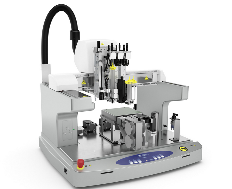 MaterialCX's tweet image. "The core of the new system is a special dispensing unit that can be equipped with up to three different dispensing valves..." #3dprinting #multimaterialprinting

Infotech's new system prints multi-material structures snip.ly/eqarrc