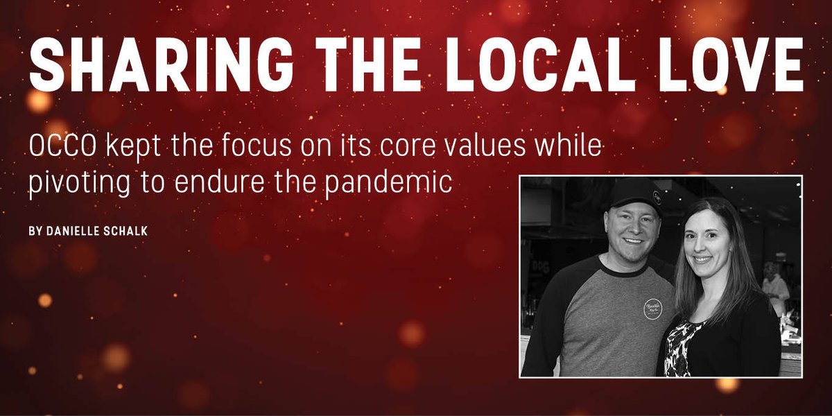 Chef's Corner: Husband-and- wife team of chef Mark Steele and Caroline Cote (<a href="/OccoKitchen/">OCCO Kitchen</a>) kept the focus on its core values while pivoting to endure the pandemic. Read more of the Chef's Corner in the January/February 2021 digital issue. ow.ly/dsPG50D1Lxw