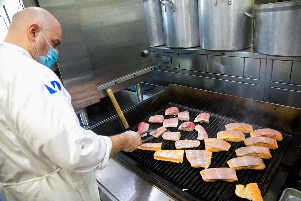 Ever wanted to be able to cook this many fillets simultaneously?  We can teach you! Here at MCI and through our professional courses, you will be able to pursue your dreams of becoming a successful chef - and you don’t need to have previous experience to start learning!